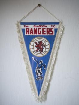 Fotbalov vlajeka Glasgow Rangers F.C.